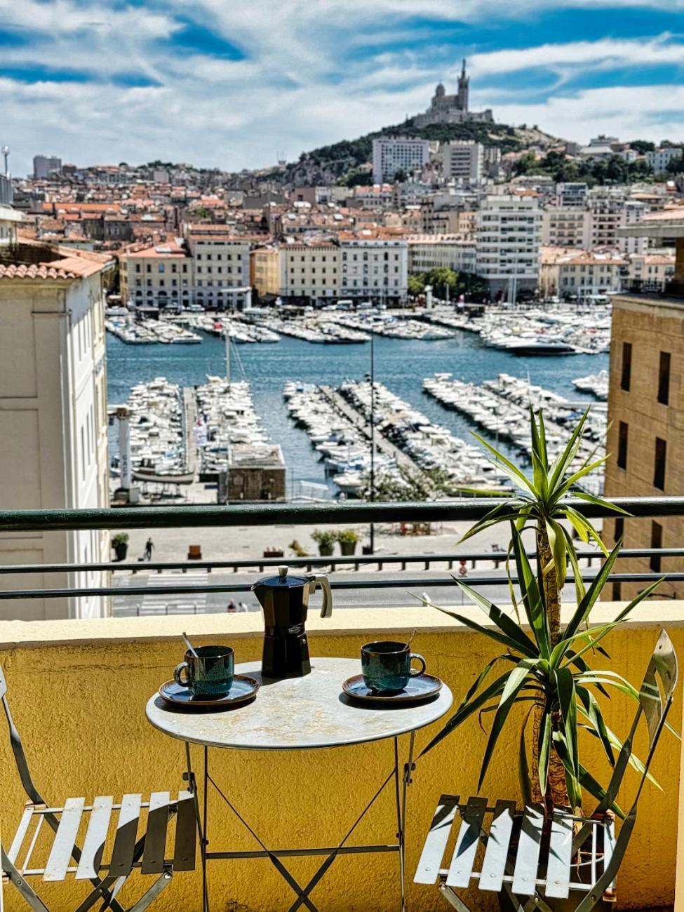 Vue Incroyable & Confort Au Vieux Port 4 Personnes Marseilles Exterior foto