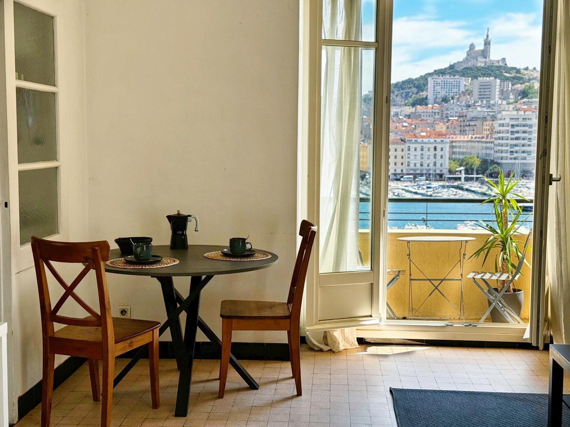 Vue Incroyable & Confort Au Vieux Port 4 Personnes Marseilles Exterior foto