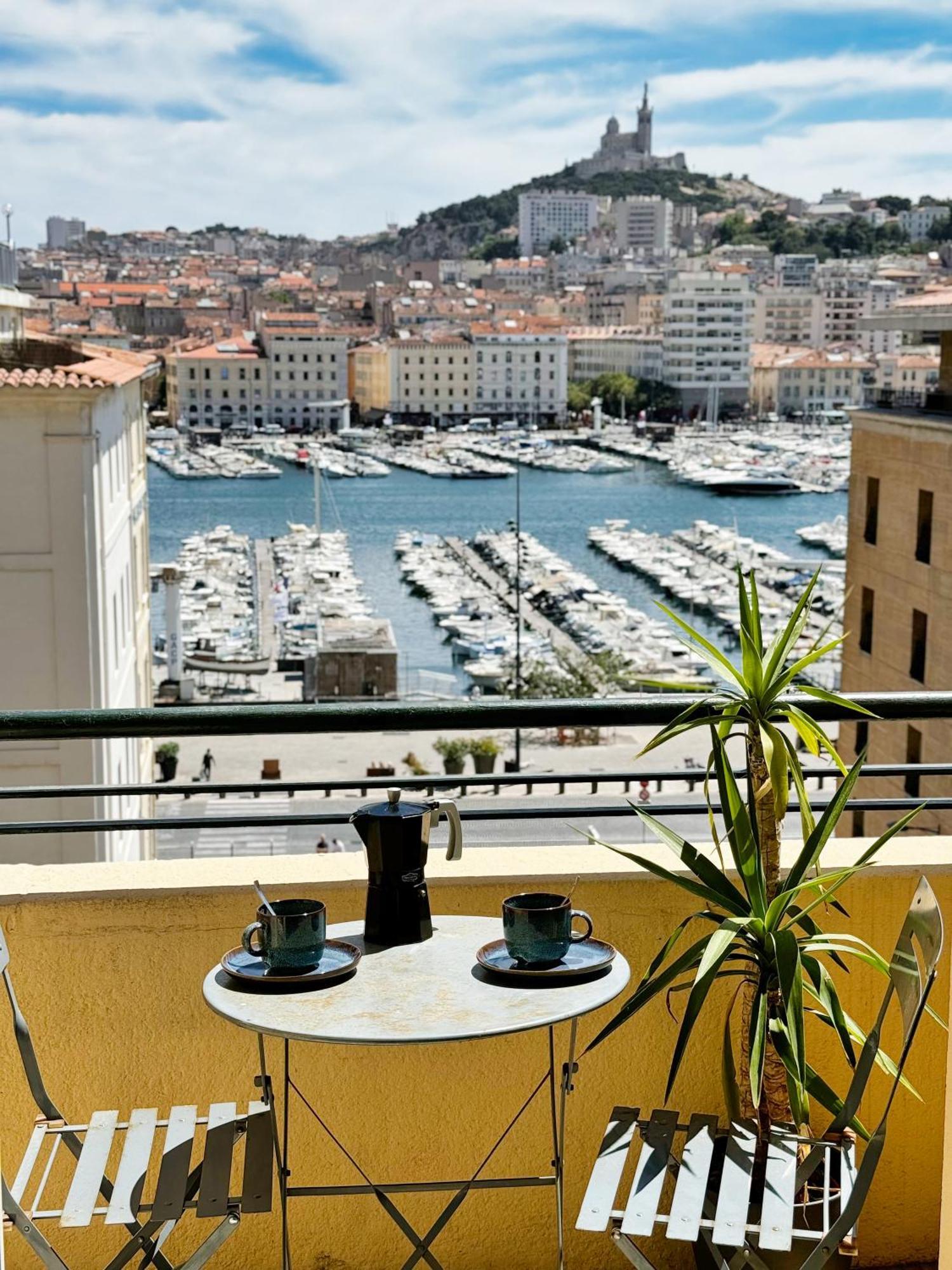 Vue Incroyable & Confort Au Vieux Port 4 Personnes Marseilles Exterior foto
